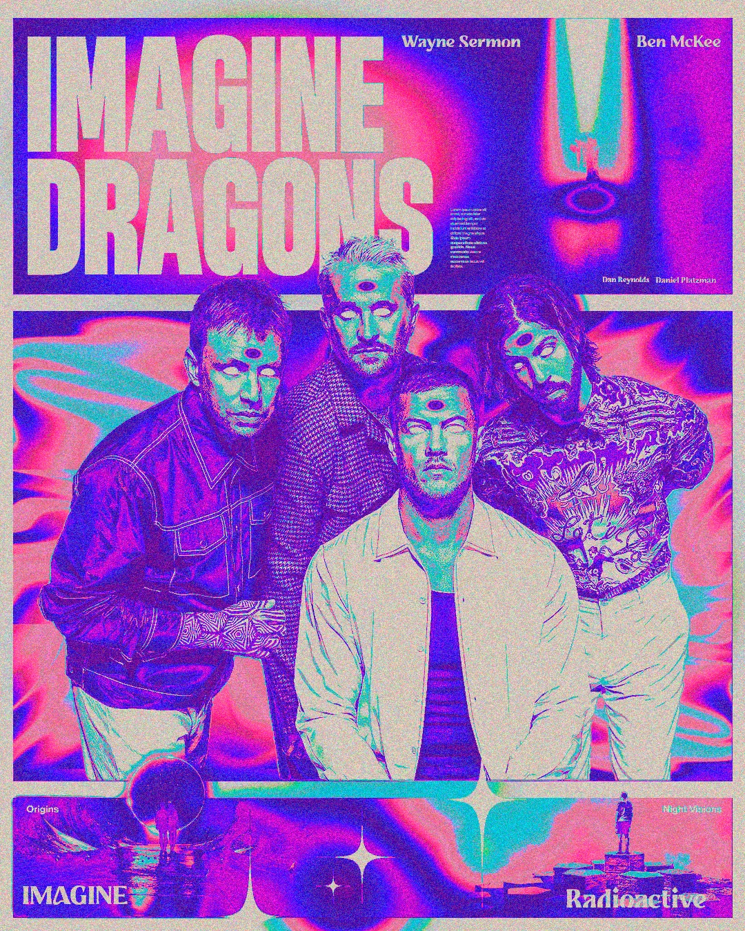 Imagine Dragons band artwork